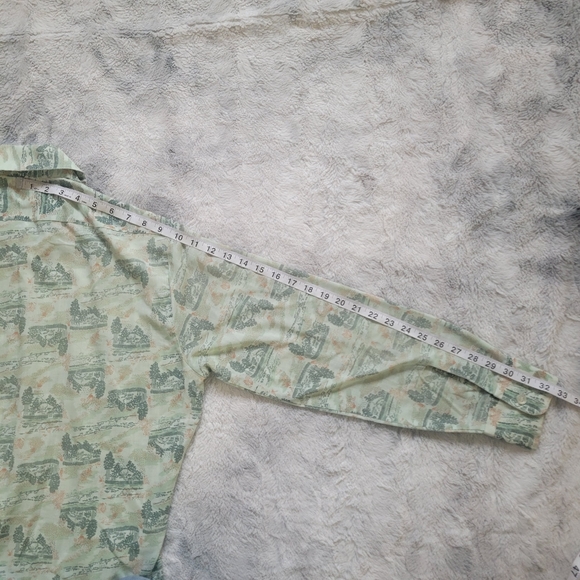 VTG JCPenney Men's 15-15½ M Button Down Shirt WPL #11935 - Picture 8 of 17